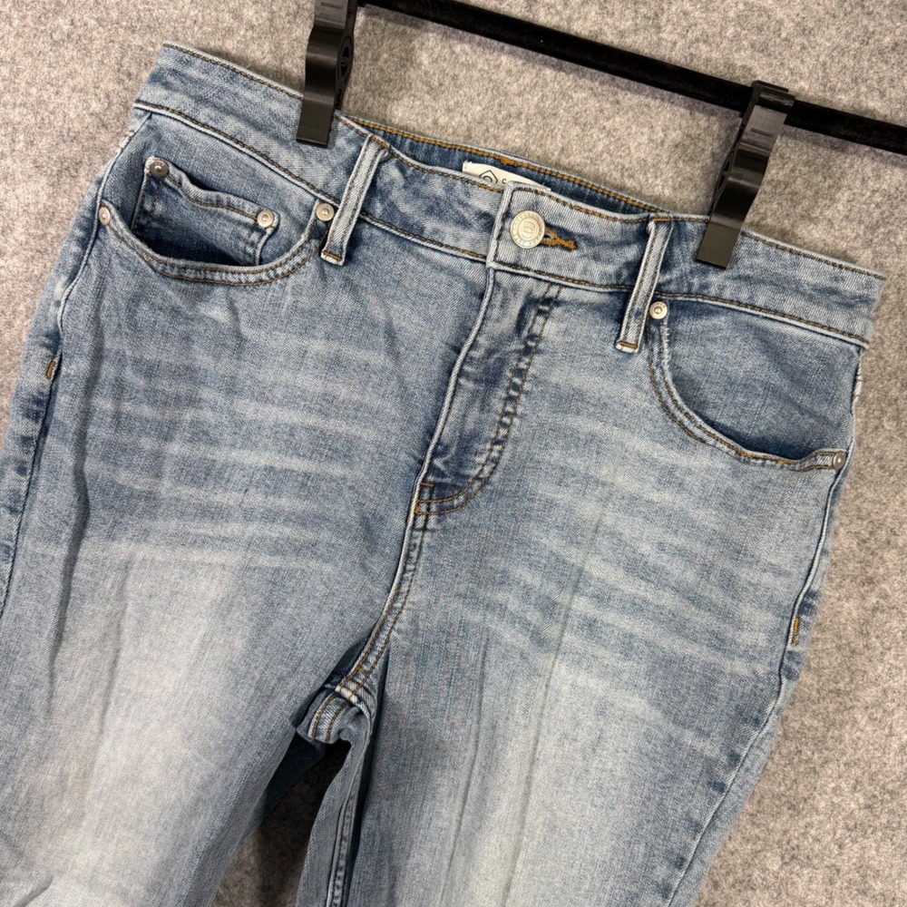 Candace Cameron Bure Jeans Womens 8 Blue Light Wash Straight Leg A396635